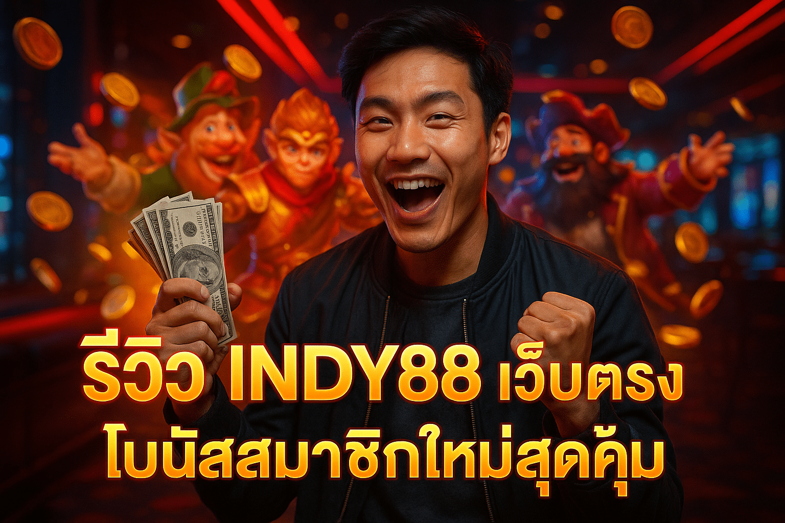 รีวิว INDY88 เว็บตรง โบนัสสมาชิกใหม่สุดคุ้ม