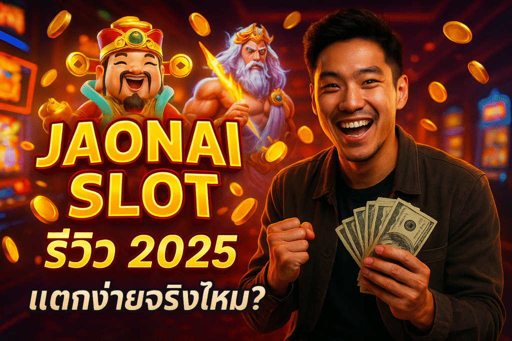 JAONAI SLOT รีวิว 2025 – แตกง่ายจริงไหม?