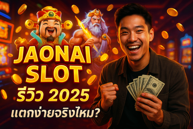 JAONAI SLOT รีวิว 2025 – แตกง่ายจริงไหม?