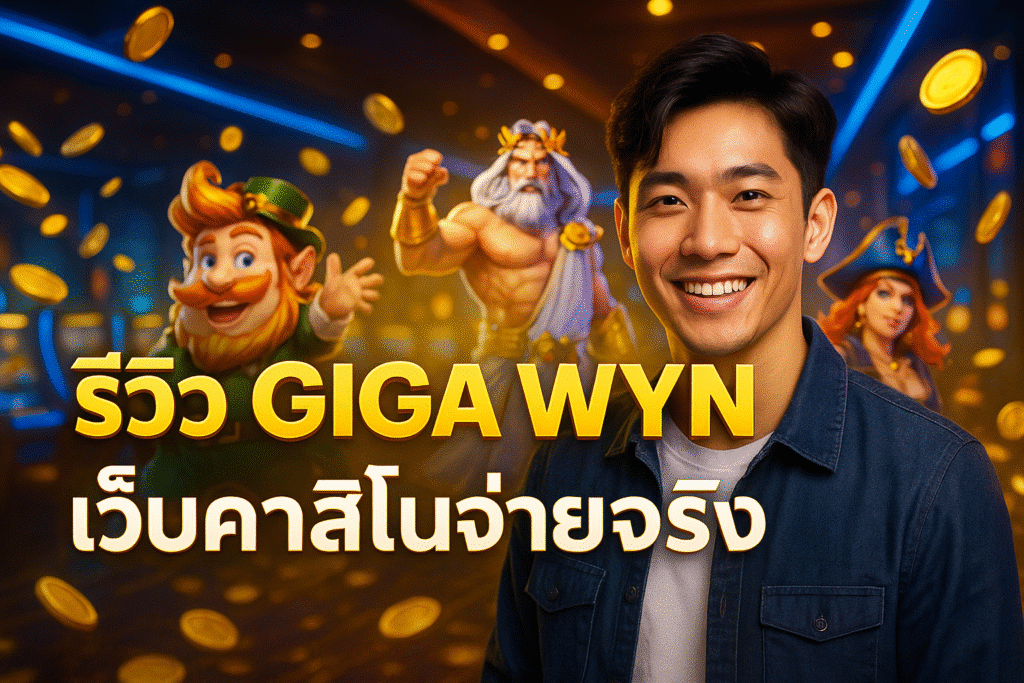 รีวิว GIGA WYN เว็บคาสิโนจ่ายจริง