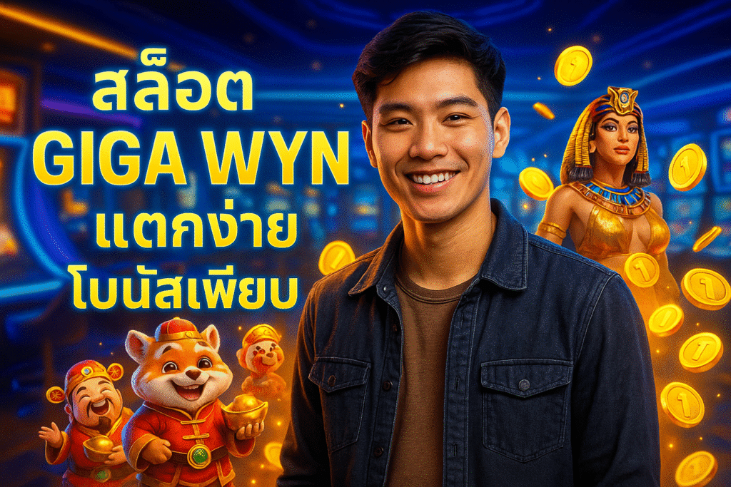 สล็อต GIGA WYN แตกง่าย โบนัสเพียบ