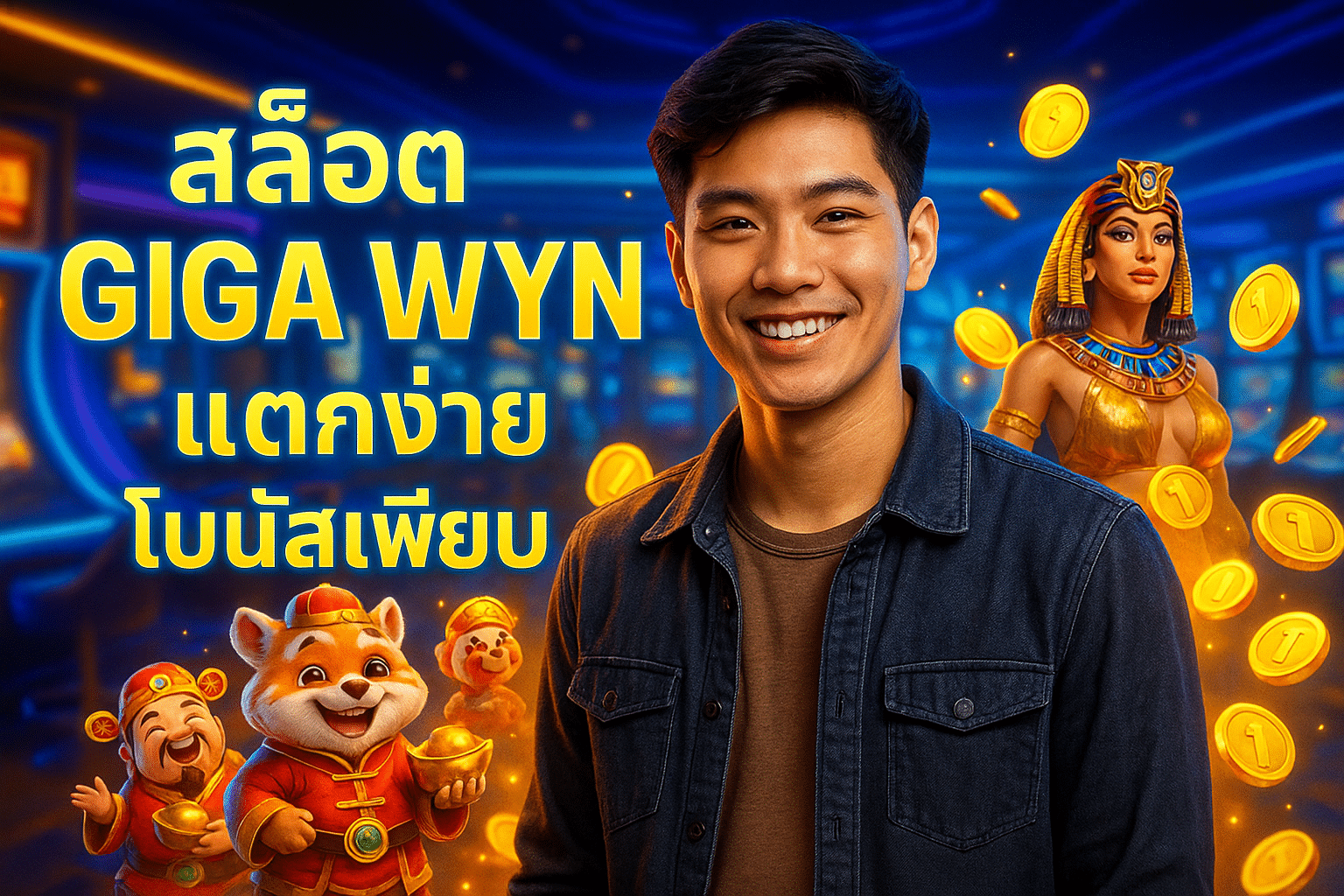 สล็อต GIGA WYN แตกง่าย โบนัสเพียบ
