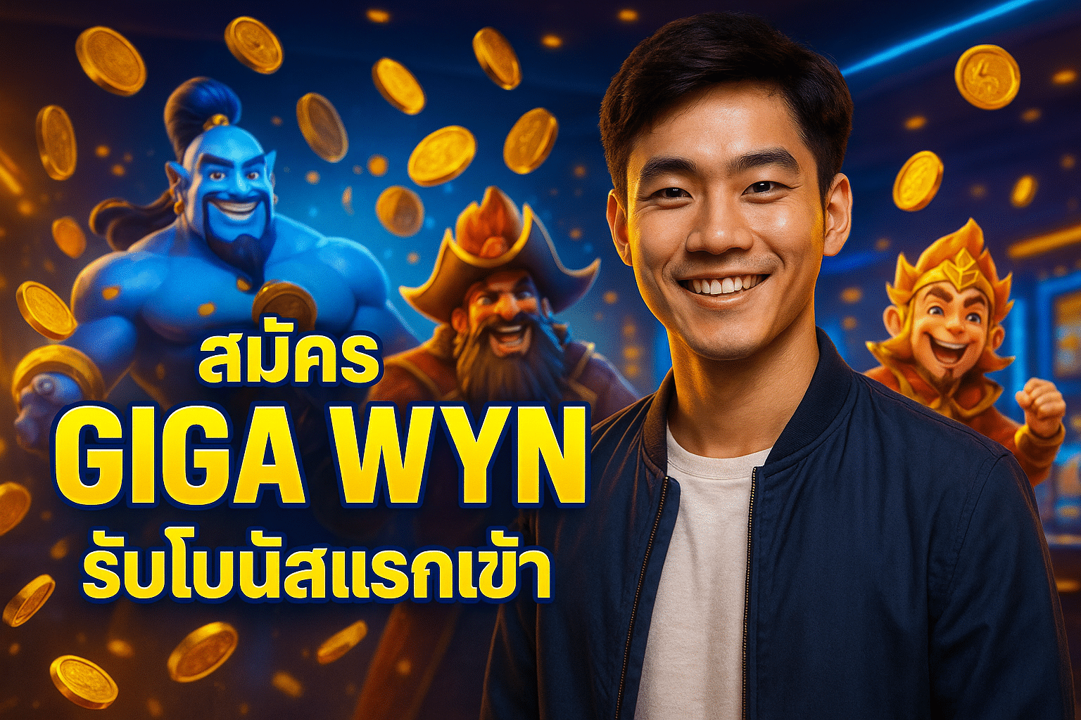 สมัคร GIGA WYN รับโบนัสแรกเข้า